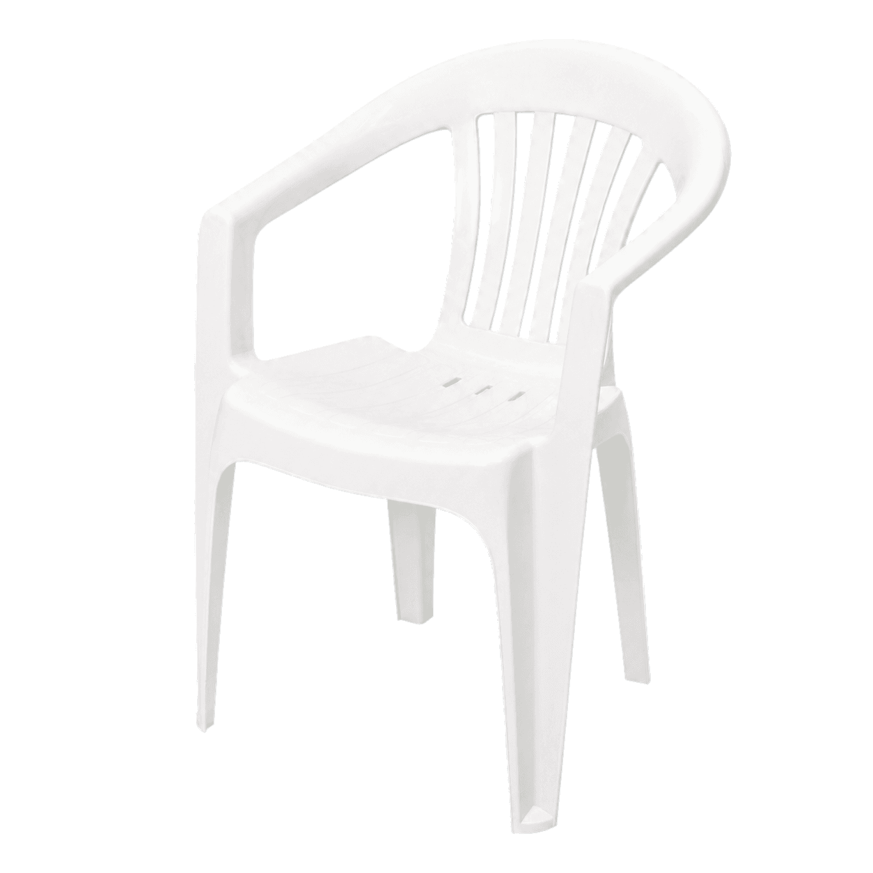 A white event chair inviting you to book a spot